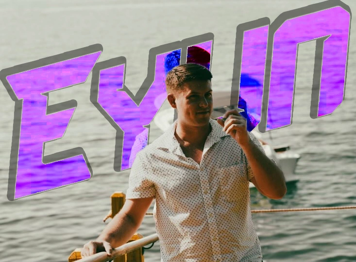 Eyun infront of a cleveland waterfront